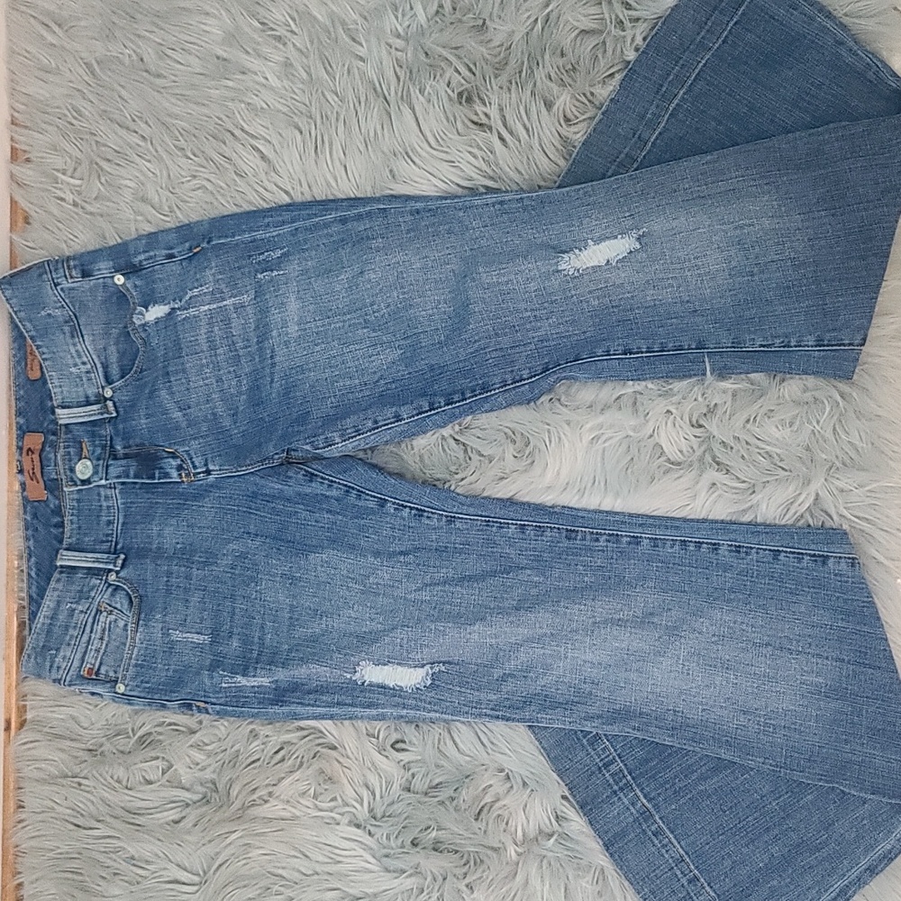 Seven 7, Size 28, Distressed Jeans